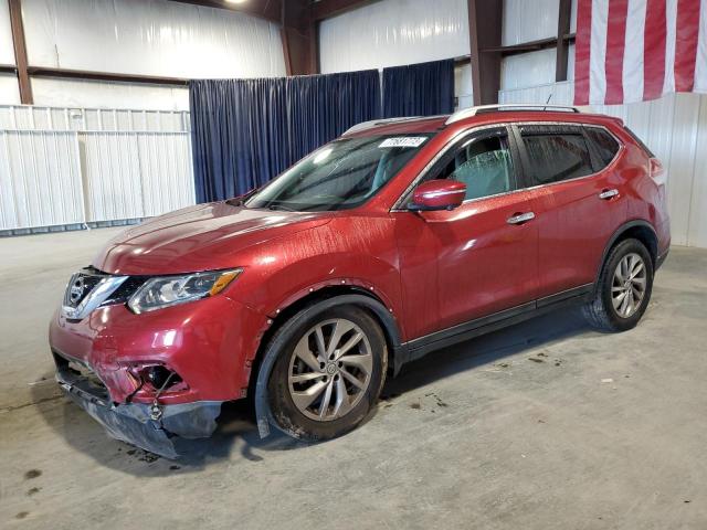 5N1AT2MT0FC884228 - 2015 NISSAN ROGUE S RED photo 1
