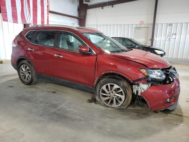 5N1AT2MT0FC884228 - 2015 NISSAN ROGUE S RED photo 4