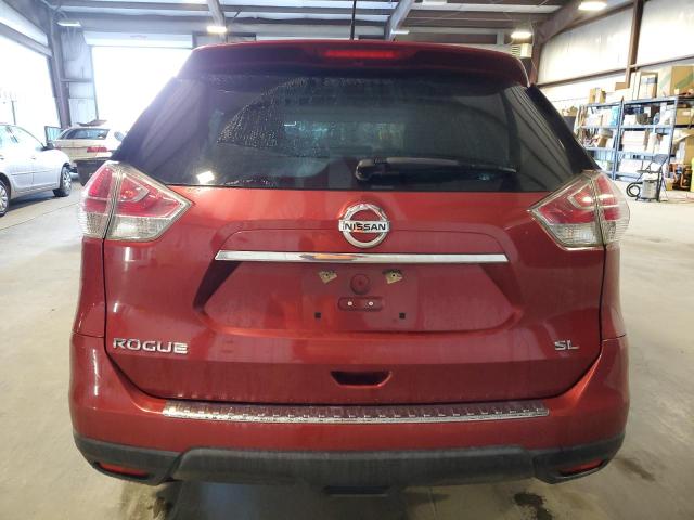 5N1AT2MT0FC884228 - 2015 NISSAN ROGUE S RED photo 6