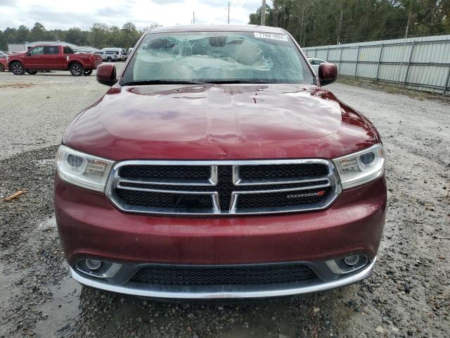 1C4RDHAGXKC824594 - 2019 DODGE DURANGO SXT BURGUNDY photo 5