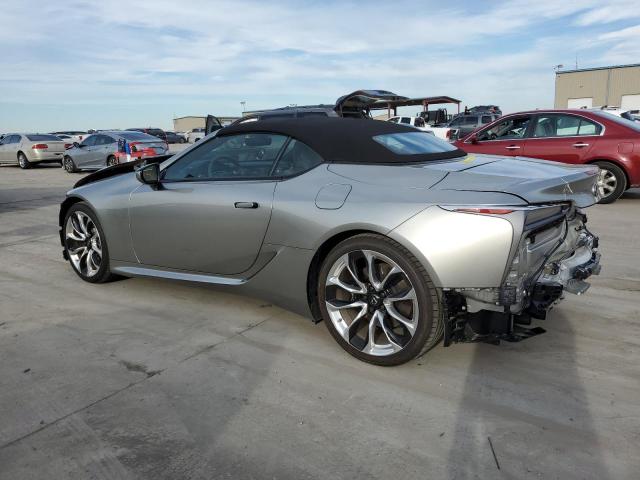 JTHMPAAY3PA107330 - 2023 LEXUS LC 500 SILVER photo 2