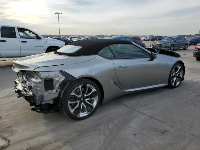 JTHMPAAY3PA107330 - 2023 LEXUS LC 500 SILVER photo 3