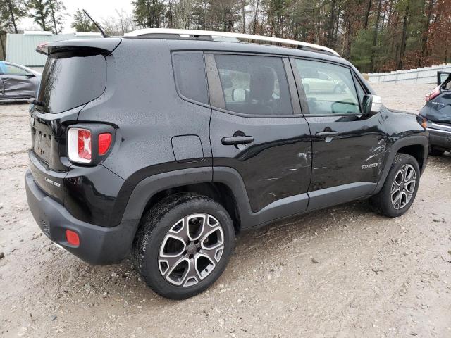 ZACCJBDT0FPB70452 - 2015 JEEP RENEGADE LIMITED BLACK photo 3