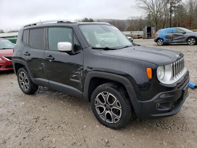 ZACCJBDT0FPB70452 - 2015 JEEP RENEGADE LIMITED BLACK photo 4