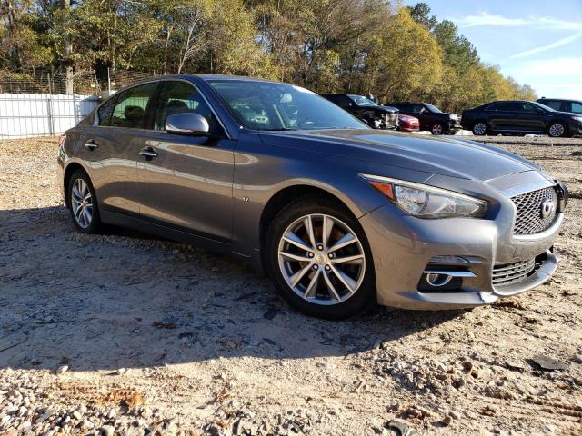 JN1BV7AR7FM392284 - 2015 INFINITI Q50 BASE GRAY photo 4