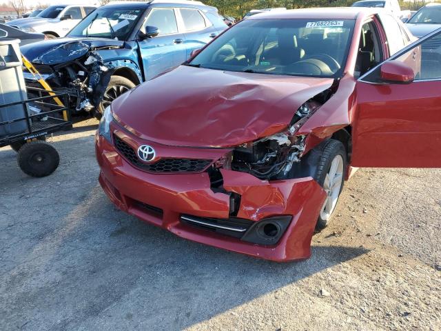 4T1BF1FK3DU711918 - 2013 TOYOTA CAMRY L RED photo 11