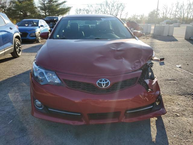 4T1BF1FK3DU711918 - 2013 TOYOTA CAMRY L RED photo 5