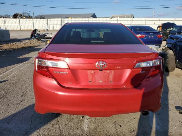 4T1BF1FK3DU711918 - 2013 TOYOTA CAMRY L RED photo 6