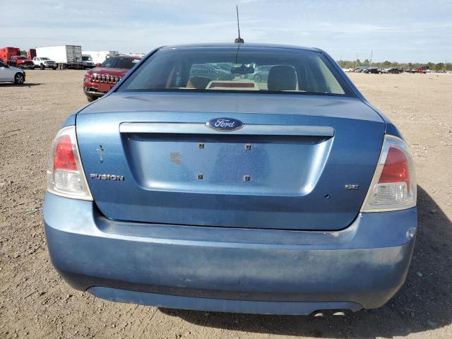 3FAHP07Z09R123111 - 2009 FORD FUSION SE BLUE photo 6