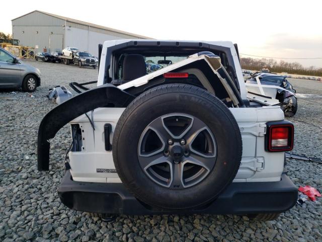 1C4HJXDGXNW176395 - 2022 JEEP WRANGLER SPORT WHITE photo 6