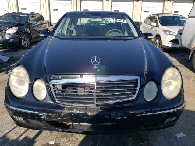 WDBUF65J64A584665 - 2004 MERCEDES-BENZ E 320 BLACK photo 5