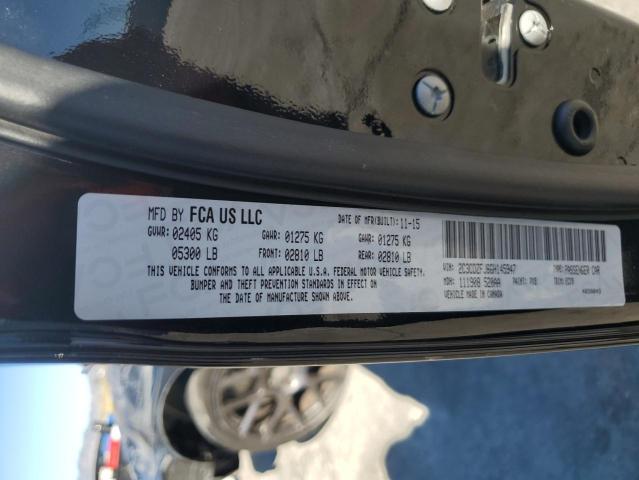 2C3CDZFJ6GH145947 - 2016 DODGE CHALLENGER R/T SCAT PACK BLACK photo 13