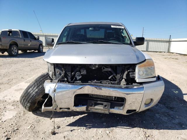 1N6AA0ED7AN323007 - 2010 NISSAN TITAN XE SILVER photo 5