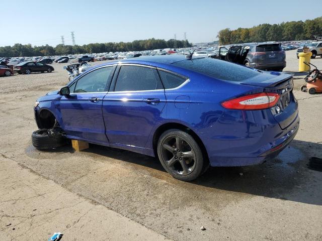 3FA6P0G79GR274659 - 2016 FORD FUSION S BLUE photo 2