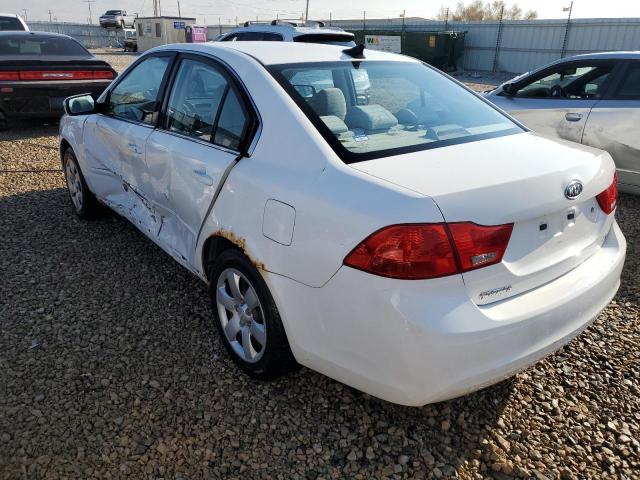 KNAGG4A84A5375316 - 2010 KIA OPTIMA LX WHITE photo 2