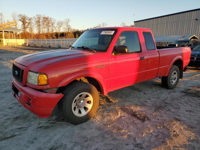 2004 FORD RANGER SUPER CAB, 