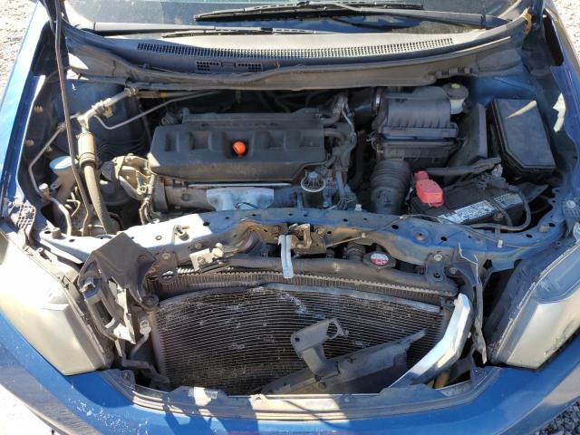 19XFB2F50CE068376 - 2012 HONDA CIVIC LX BLUE photo 11