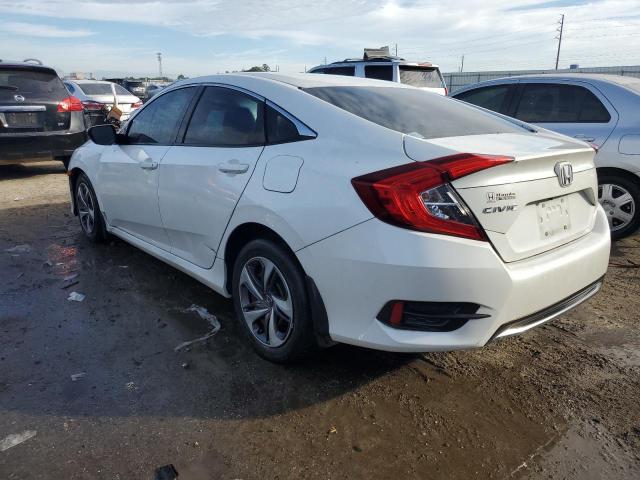 19XFC2F66KE032602 - 2019 HONDA CIVIC LX WHITE photo 2