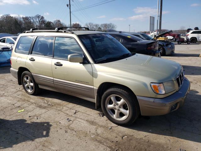 JF1SF65502H701405 - 2002 SUBARU FORESTER S CREAM photo 4