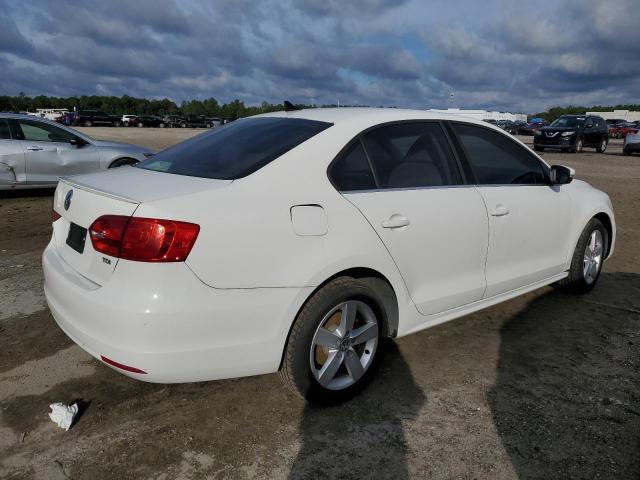 3VWLL7AJ7BM079927 - 2011 VOLKSWAGEN JETTA TDI WHITE photo 3