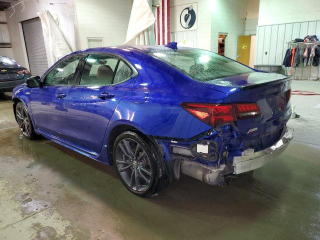 19UUB3F68JA002164 - 2018 ACURA TLX TECH+A Կապույտ լուսանկար 2