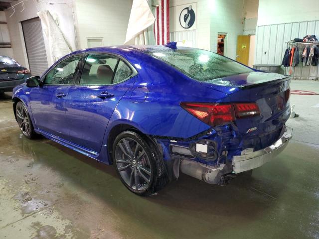 19UUB3F68JA002164 - 2018 ACURA TLX TECH+A BLUE photo 2