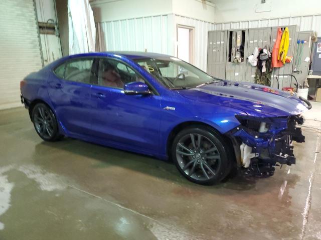 19UUB3F68JA002164 - 2018 ACURA TLX TECH+A Կապույտ լուսանկար 4