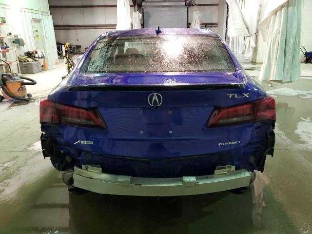 19UUB3F68JA002164 - 2018 ACURA TLX TECH+A Կապույտ լուսանկար 6