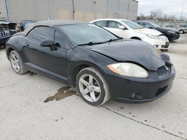 4A3AL25F59E031116 - 2009 MITSUBISHI ECLIPSE SPYDER GS BLACK photo 4