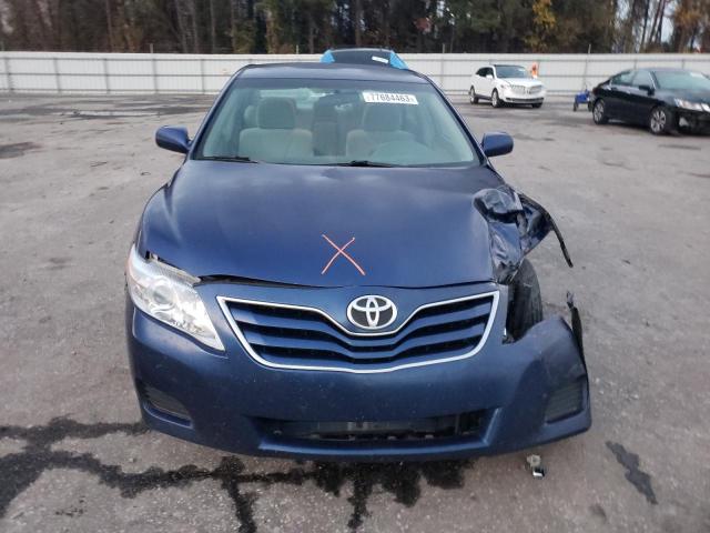 4T1BF3EK4BU639248 - 2011 TOYOTA CAMRY BASE BLUE photo 5