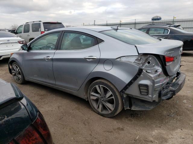 5NPDH4AE0FH598095 - 2015 HYUNDAI ELANTRA SE GRAY photo 2