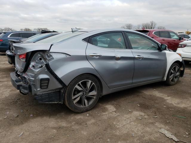 5NPDH4AE0FH598095 - 2015 HYUNDAI ELANTRA SE GRAY photo 3