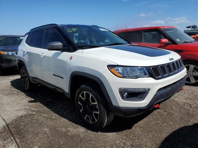 3C4NJDDB2LT142282 - 2020 JEEP COMPASS TRAILHAWK WHITE photo 4