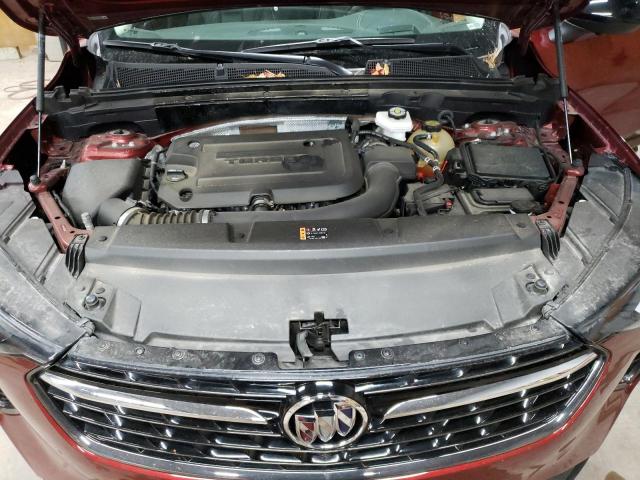 LRBFZPR42MD063080 - 2021 BUICK ENVISION ESSENCE წითელი ფოტო 12