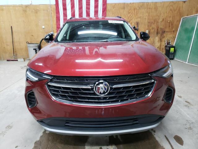 LRBFZPR42MD063080 - 2021 BUICK ENVISION ESSENCE წითელი ფოტო 5