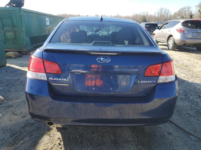 4S3BMCL67B3223426 - 2011 SUBARU LEGACY 2.5I LIMITED BLUE photo 6