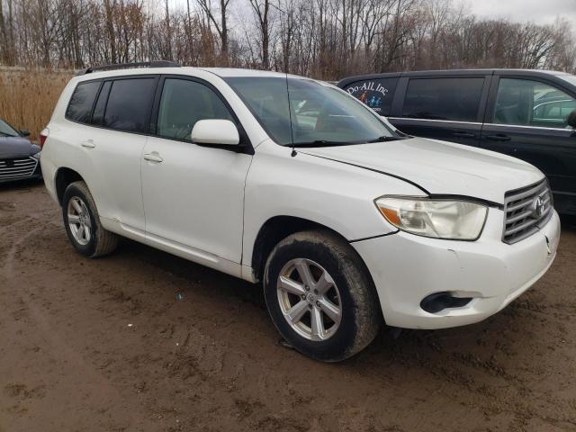 JTEES41A182075039 - 2008 TOYOTA HIGHLANDER WHITE photo 4