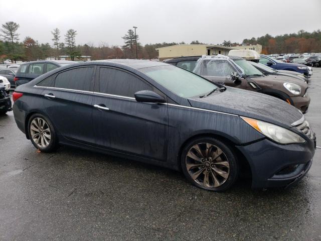 5NPEC4AC8DH734827 - 2013 HYUNDAI SONATA SE BLUE photo 4