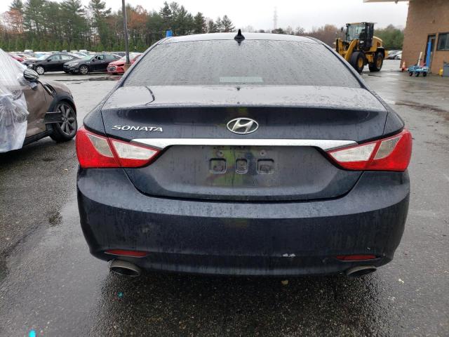 5NPEC4AC8DH734827 - 2013 HYUNDAI SONATA SE BLUE photo 6