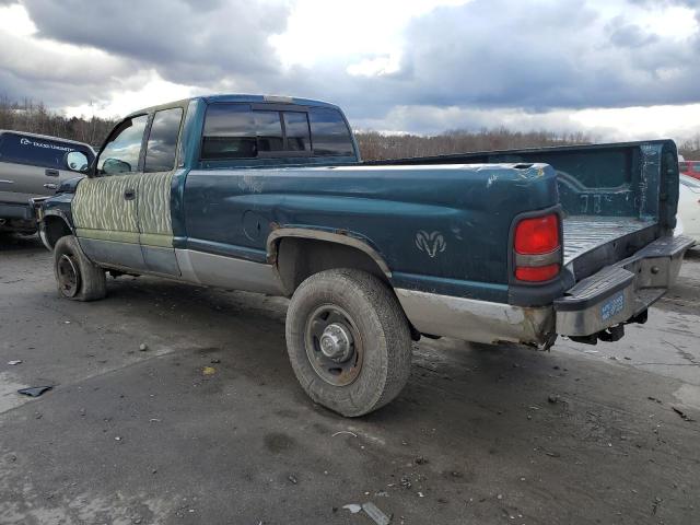 1B7KF2367WJ236442 - 1998 DODGE RAM 2500 GREEN photo 2