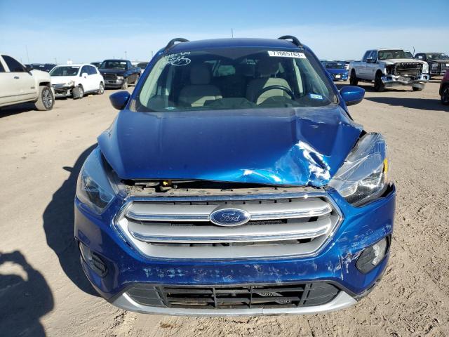 1FMCU0HD3KUA25507 - 2019 FORD ESCAPE SEL BLUE photo 5