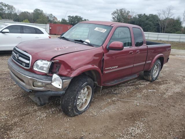 5TBRT3811YS091360 - 2000 TOYOTA TUNDRA ACCESS CAB LIMITED RED photo 1