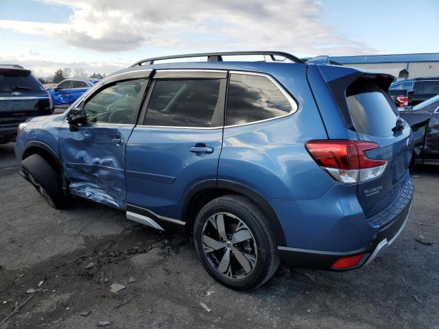 JF2SKAXC2LH456596 - 2020 SUBARU FORESTER TOURING BLUE photo 2