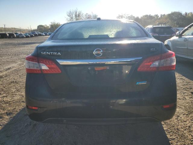 3N1AB7AP6DL606353 - 2013 NISSAN SENTRA S BLACK photo 6