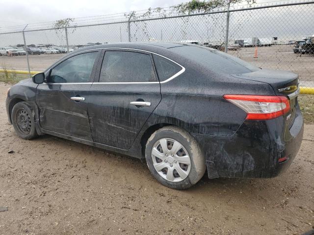 3N1AB7AP9DL647429 - 2013 NISSAN SENTRA S BLACK photo 2