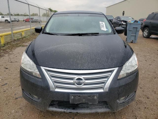 3N1AB7AP9DL647429 - 2013 NISSAN SENTRA S BLACK photo 5