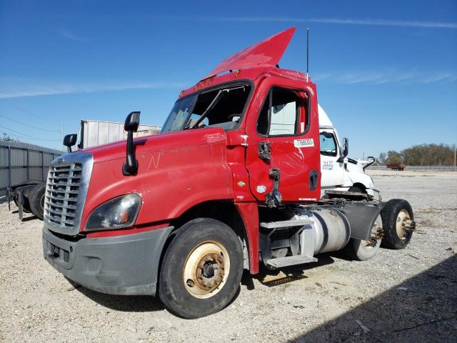 3AKJGEDV3FSGH7193 - 2015 FREIGHTLINER CASCADIA 1 RED photo 2