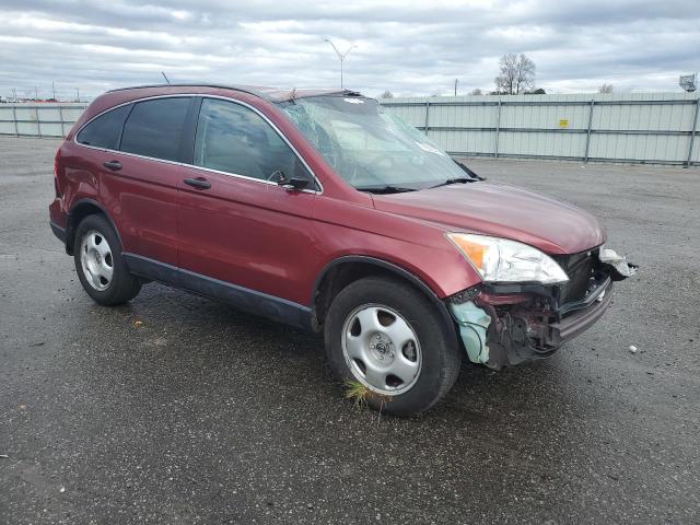 JHLRE3H30AC011270 - 2010 HONDA CR-V LX RED photo 4