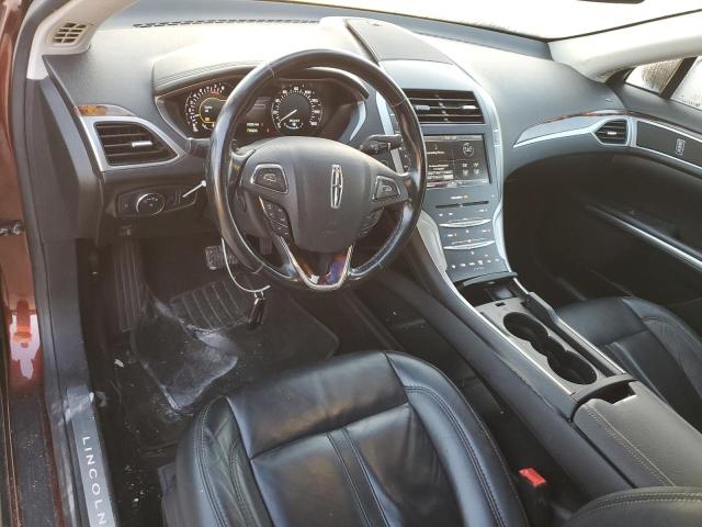 3LN6L2G91FR617042 - 2015 LINCOLN MKZ BURGUNDY photo 8