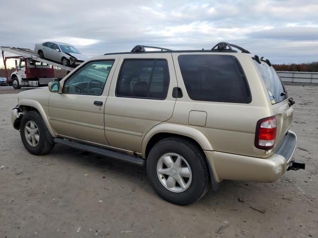 JN8DR07Y81W522803 - 2001 NISSAN PATHFINDER LE GOLD photo 2